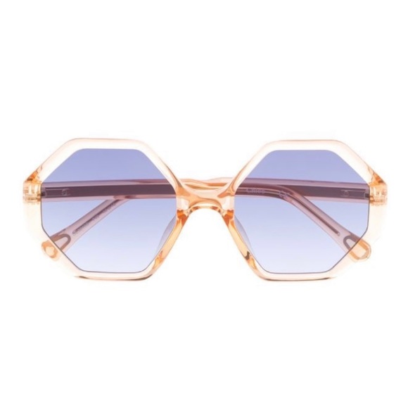 CHLOÉ KIDS Willow hexagonal-frame sunglasses - Picture 2 of 7